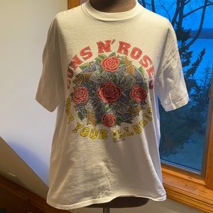 Guns and roses concert tee